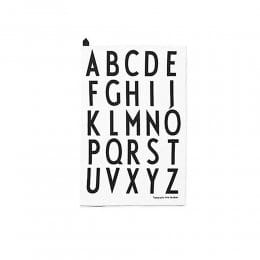 丹麥 Design Letters 字母餐巾-質感白