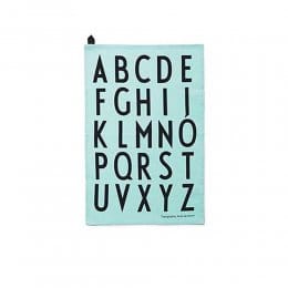 丹麥 Design Letters 字母餐巾-土耳其藍
