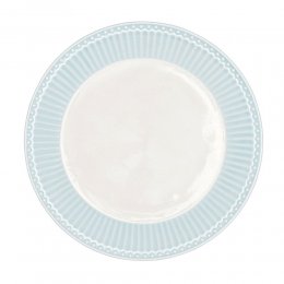 85折｜丹麥GreenGate Alice pale blue 餐盤23.5cm-粉藍