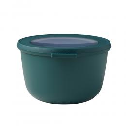 荷蘭 Mepal 圓形密封保鮮盒1L-松石綠