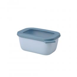 買一送一 | 荷蘭 Mepal 方形密封保鮮盒750ml(深)-藍