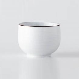 85折｜日本 白山陶器 白磁千段 煎茶杯190ml