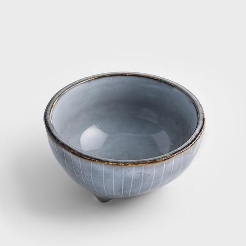 WAGA 日式青玄手作 陶瓷圓碗11.3cm