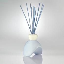 義大利 菲歐蕾 月形陶瓷擴香瓶-粉藍色