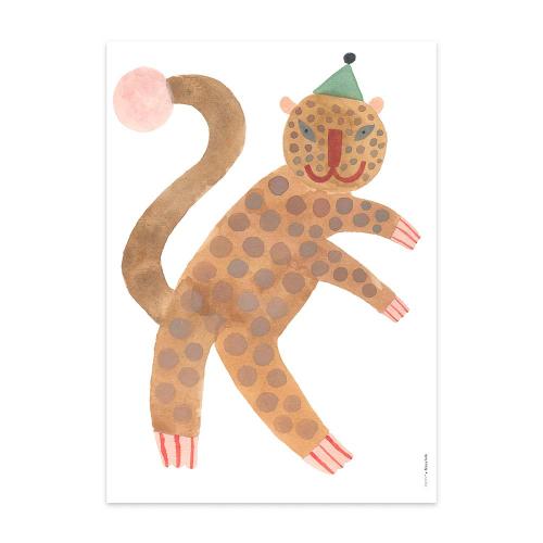 丹麥 OYOY 手繪風格海報50x70-讚讚頑皮豹