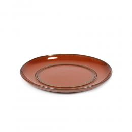 歐系餐瓷2件7折｜比利時 SERAX ALG 咖啡杯底碟-鏽紅