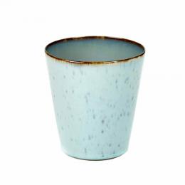 歐系餐瓷2件7折｜比利時 SERAX ALG 錐形杯-淺藍/煙燻藍