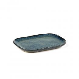 歐系餐瓷2件7折｜比利時 SERAX MERCI N°3 長方盤14.5cm-藍灰