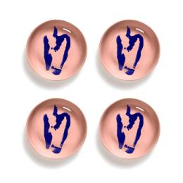 歐系餐瓷2件7折｜比利時 SERAX OTTO 圓碟-粉紅/藍蘋果(4入禮盒組) 12cm