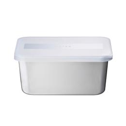 2件75折｜日本 EATCO 日製食物儲存盒-白