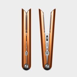 贈氣墊梳+電動牙刷｜Dyson Corrale™ HS07 直捲髮造型器 亮銅色
