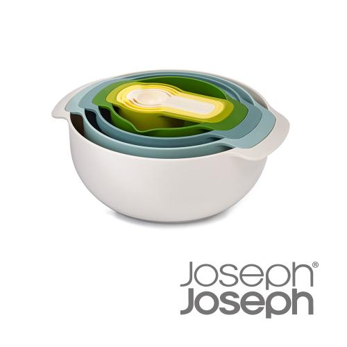 英國 Joseph Joseph 新自然色打蛋盆九件組