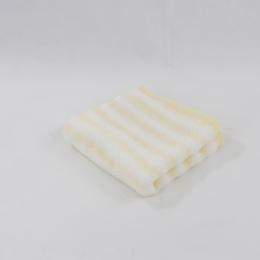 2件8折｜JOGAN日本成願毛巾 Airfeeling 朵朵雲系列 純棉小方巾-線條黃