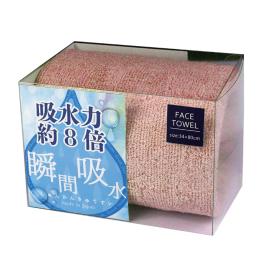 2件8折｜JOGAN日本成願毛巾 瞬間吸水系列 毛巾-珊瑚粉