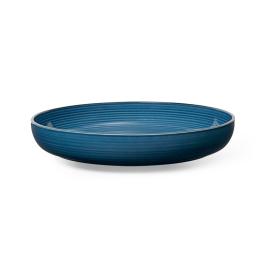 9折｜丹麥 Kähler Colore 釉色分享餐碗／沙拉碗（Ø 28cm、莓果藍）