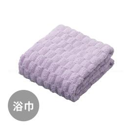 85折｜日本CB Japan carari poco格紋系列 超細纖維浴巾-典雅紫