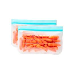 美國Prepara 食物保鮮密封夾鏈袋/2入(4號袋)