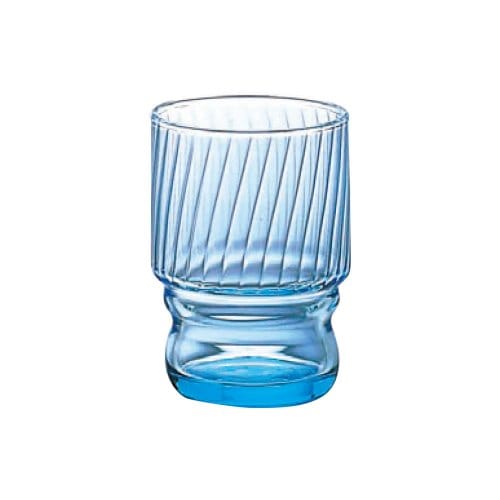 日本ADERIA 強化水杯 235ml-藍