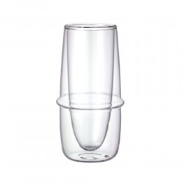 清倉大特價｜日本KINTO KRONOS 雙層玻璃香檳杯 160ml