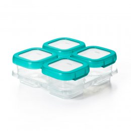 2件88折｜OXO tot 好滋味冷凍儲存盒(4oz)-靚藍綠