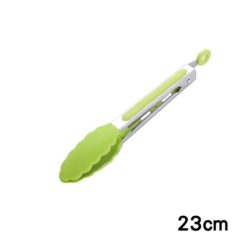 矽膠料理夾23cm-綠色