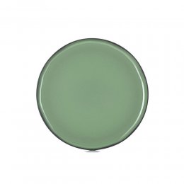 歐系餐瓷2件7折｜法國REVOL CRE 炭色點心盤-薄荷綠