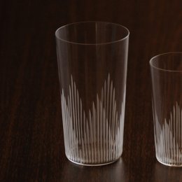 2件8折｜日本 廣田硝子 東京復刻BRUNCH玻璃水杯 300ml(竹)