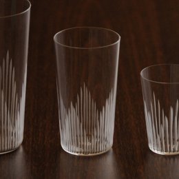 2件8折｜日本 廣田硝子 東京復刻BRUNCH玻璃水杯 150ml(竹)