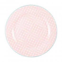 屋子限量優惠｜丹麥GreenGate Helle pale pink 餐盤 20.5cm
