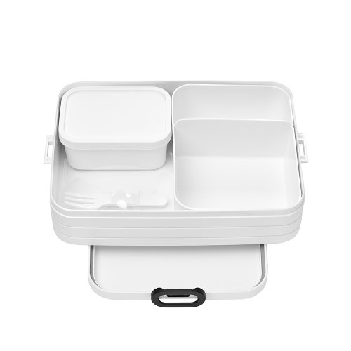 荷蘭 Mepal 分隔方形餐盒L-白