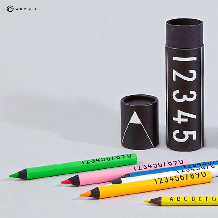 丹麥design Letters 兒童彩色鉛筆 文具 家具雜貨 Wuz屋子