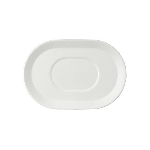 TOAST DRIPDROP 陶瓷托盤-小/白色