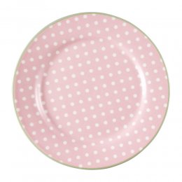 任選第2件51折｜丹麥GreenGate Spot pale pink 餐盤