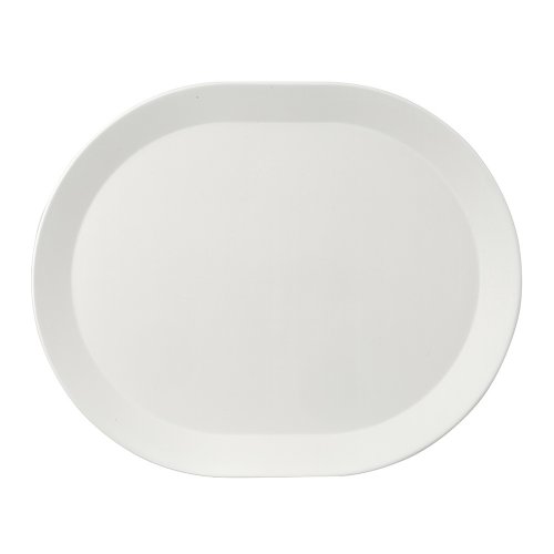 TOAST DRIPDROP 陶瓷托盤-大/白色