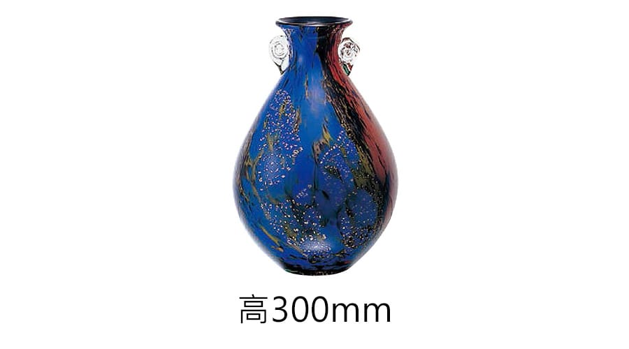 日本津輕手作十和田藍花瓶，花器，家飾家具，家居- WUZ屋子