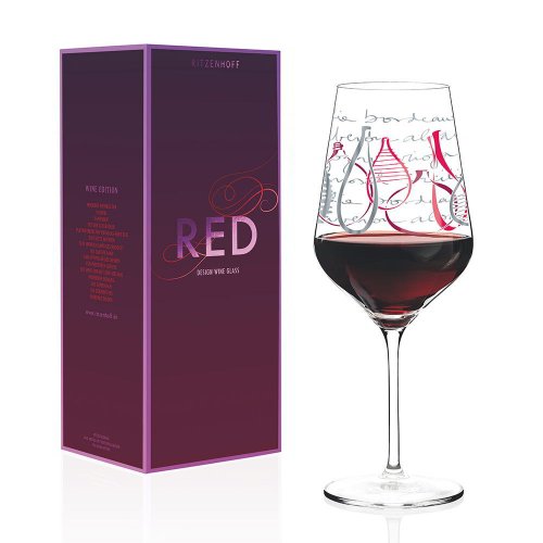 德國 RITZENHOFF RED 紅酒杯-花瓶