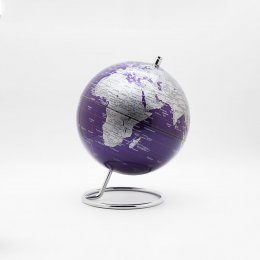 限定85折｜SkyGlobe 8吋紫色O型底座地球儀(英文版)