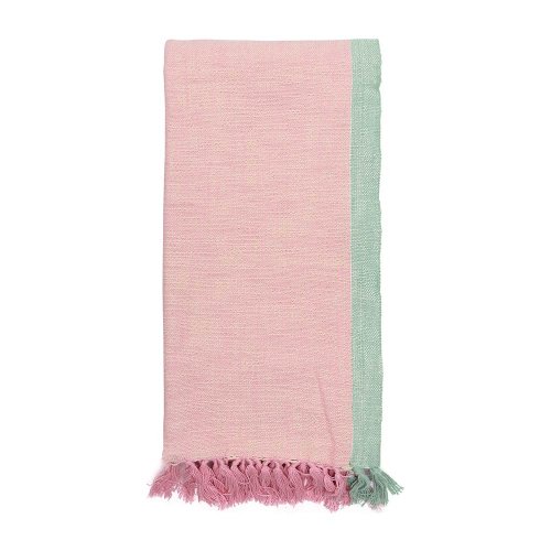 丹麥GreenGate Minna pale pink 披毯130x180cm
