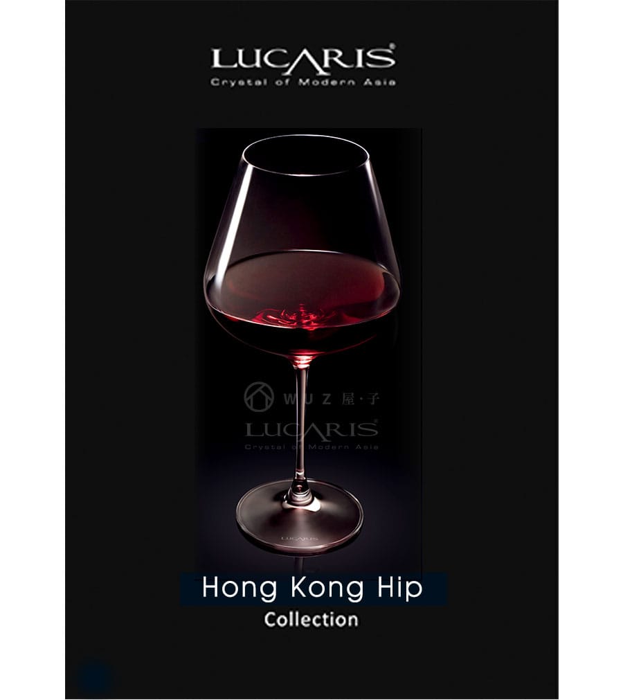 泰國LUCARIS 香港波爾多無鉛水晶紅酒杯-2入組 水晶杯 無鉛玻璃杯 品酒必備 精美禮盒 聚會 好生活