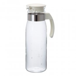 日本HARIO 便利冷水壺 米白 1400ml