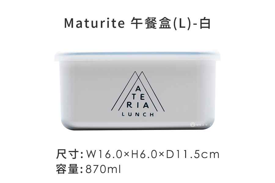 3色│日本BISQUE Maturite 午餐盒(L)