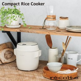 日本recolte 麗克特 Compact電子鍋-白色