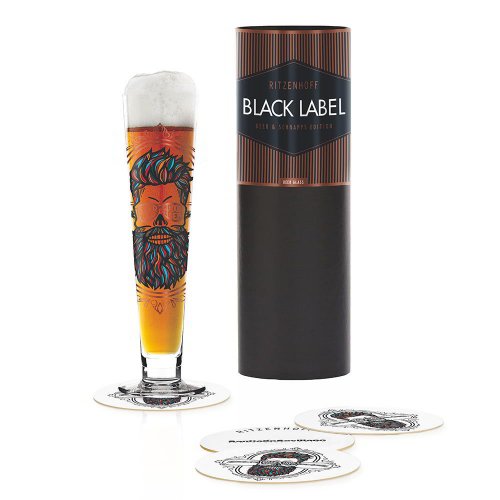 德國 RITZENHOFF BLACK LABEL 黑標經典啤酒杯-搖滾