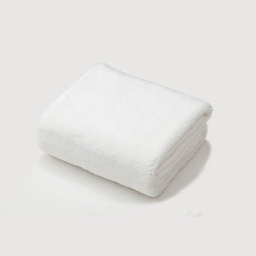 日本CB Japan 泡泡糖 超柔系列超細纖維3倍吸水毛巾 典雅白