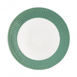 丹麥GreenGate Alice dusty green 餐盤23cm-藍綠