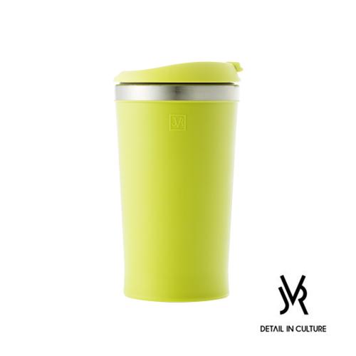 JVR 韓國原裝 MINI POP不鏽鋼迷你翻蓋隨行杯280ml-萊姆綠