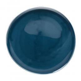 歐系餐瓷8折｜德國 Rosenthal Junto 造型圓盤27cm-靛藍