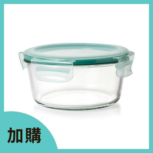 停產｜OXO 耐熱玻璃保鮮盒-圓形1.65L[餐廚加購]