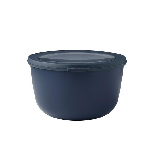 荷蘭 Mepal 圓形密封保鮮盒2L-丹寧藍