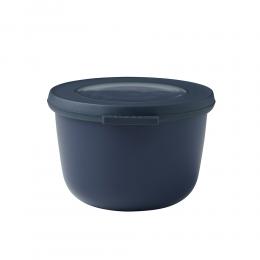 買一送一 | 荷蘭 Mepal 圓形密封保鮮盒500ml-丹寧藍